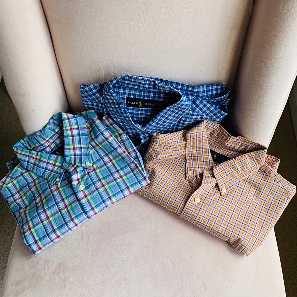 Lot of Polo by Ralph Lauren Short Sleeve Shirts